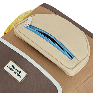 Рюкзак Hello Hossy "Square Mini Walnut", грецкий орех